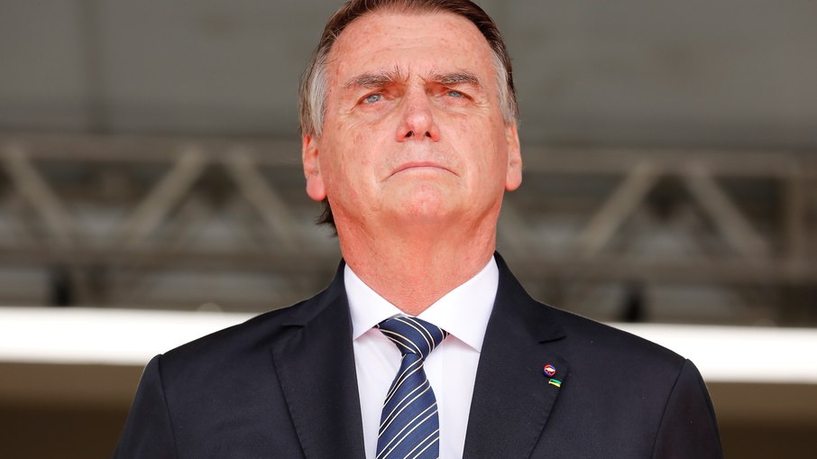 O ex-presidente Jair Bolsonaro