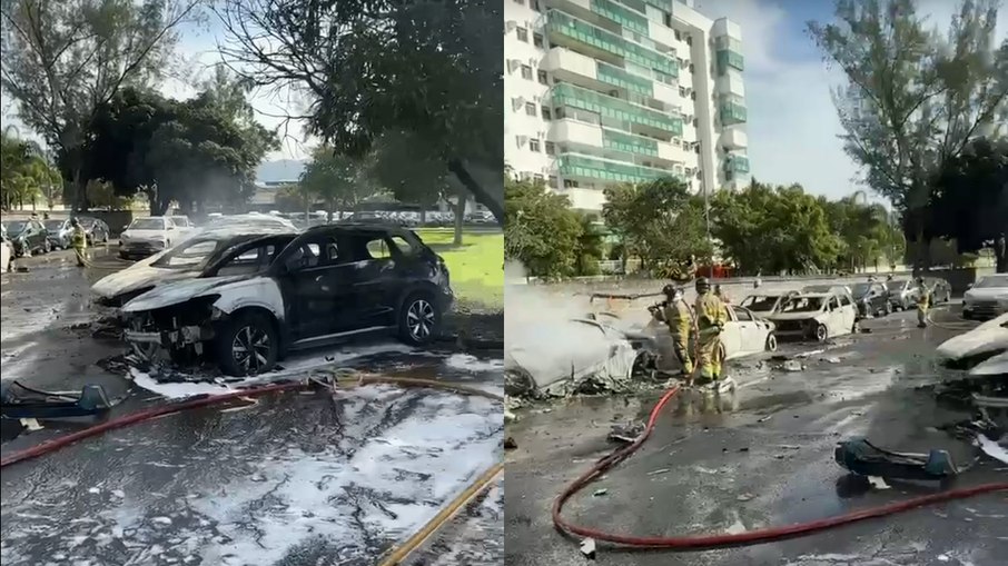 Dois helicópteros colidiram no Rio de Janeiro Dois helicópteros colidiram no Rio de Janeiro