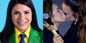Mara Maravilha detona Daniela Mercury ao resgatar beijo com Ivete