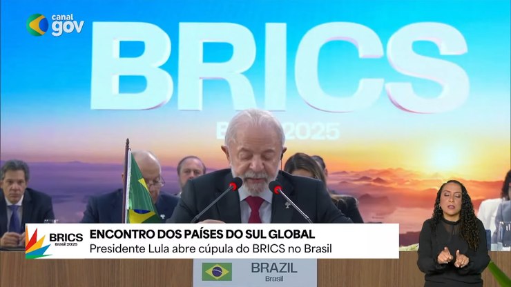 Veja na íntegra o discurso de Lula na abertura do BRICS