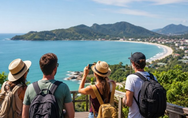Chegada de turistas internacionais no Brasil bate recorde Chegada de turistas internacionais no Brasil bate recorde