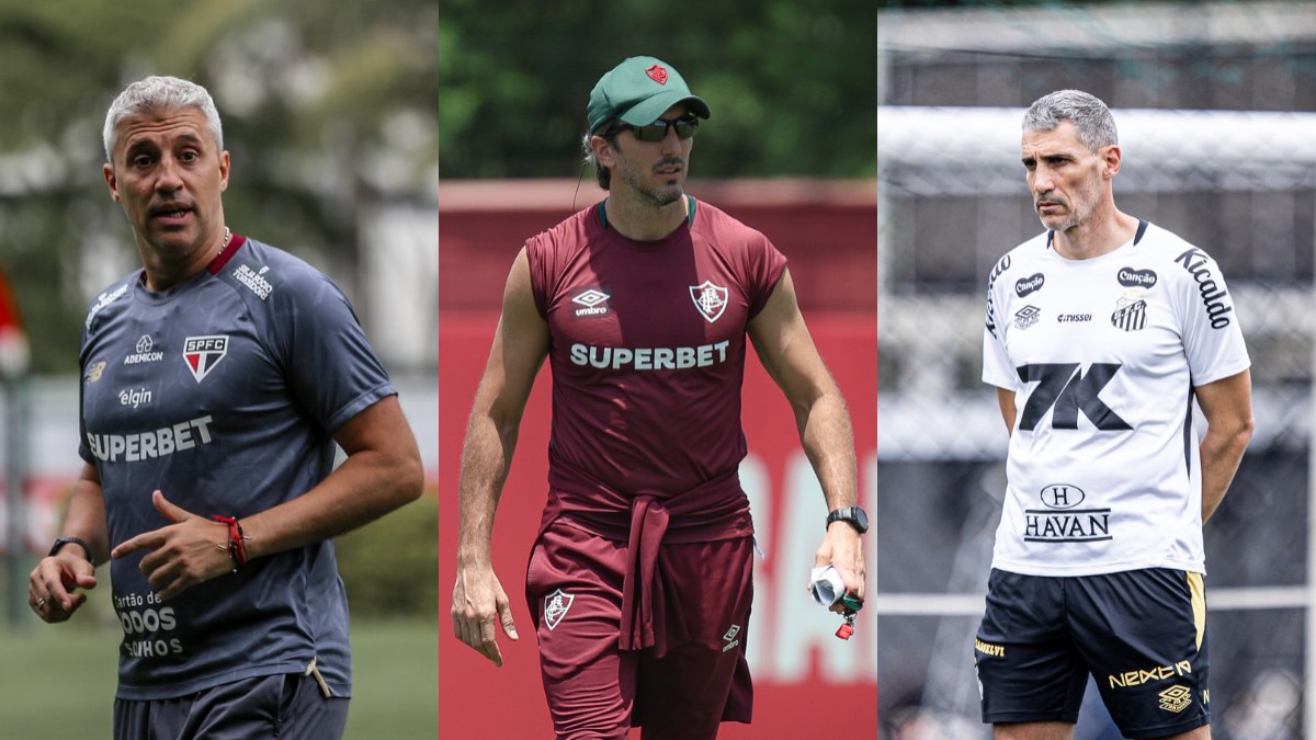 Crespo, Zubeldía e Vojvoda, todos na segunda passagem no futebol brasileiro Crespo, Zubeldía e Vojvoda, todos na segunda passagem no futebol brasileiro