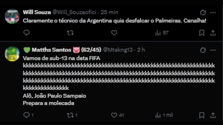 Torcida do Palmeiras protesta contra convocação de Flaco López Torcida do Palmeiras protesta contra convocação de Flaco López