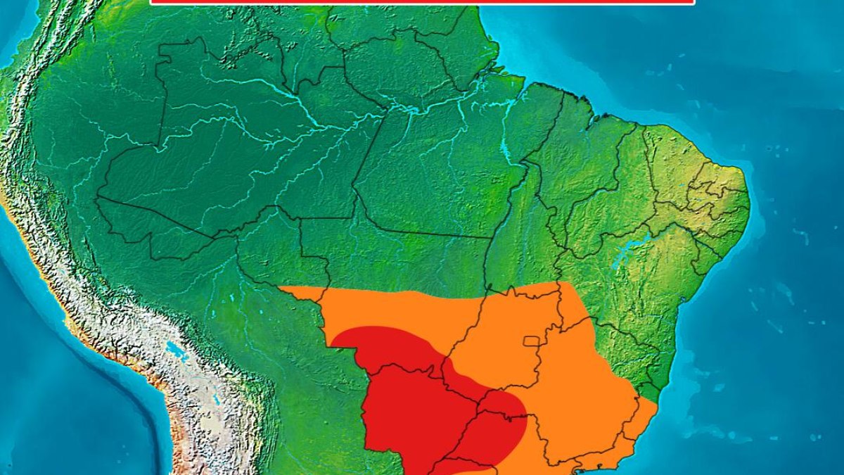 Regiões da onda de calor