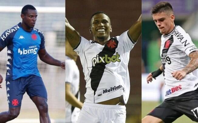 Amadurecidos, Ulisses, Juninho e Gabriel Pec são exceções da base no time titular do Vasco no início do ano