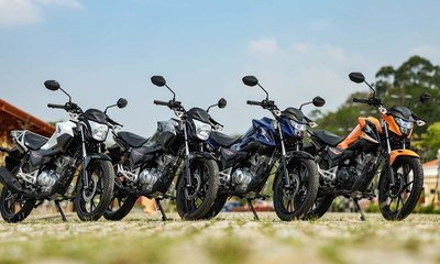 Honda domina 65% das vendas de motos em abril no Brasil