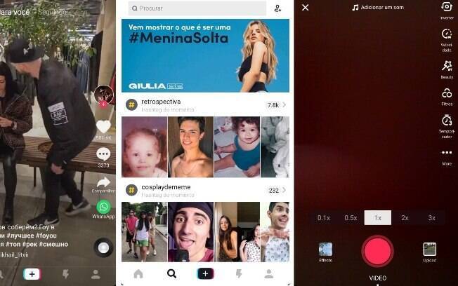 Google testa recurso que agrega vídeos do TikTok e do Instagram