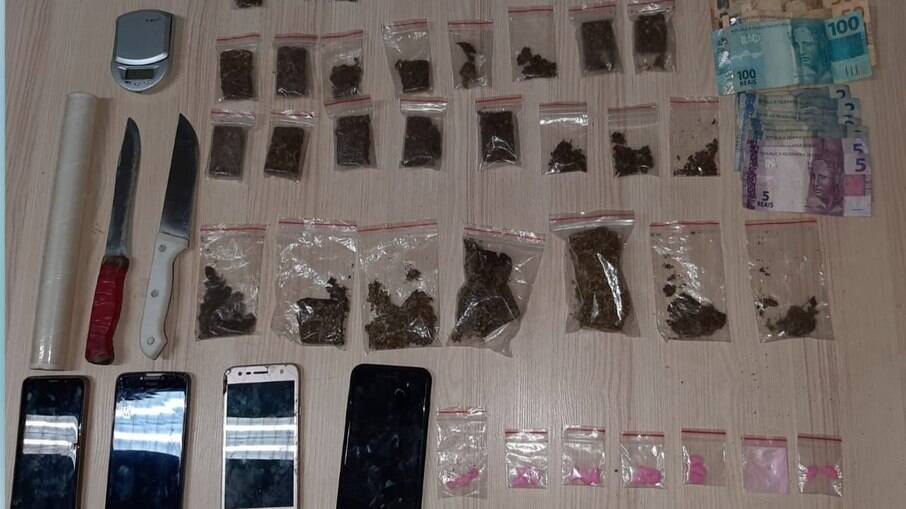 Droga apreendida em Rio Preto Droga apreendida em Rio Preto