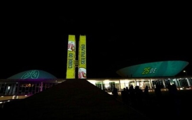 Frente Parlamentar de Prevenção de Doenças Pulmonares Graves faz projeção no Congresso Nacional para conscientizar sobre doenças respiratórias, como a fibrose pulmonar Frente Parlamentar de Prevenção de Doenças Pulmonares Graves faz projeção no Congresso Nacional para conscientizar sobre doenças respiratórias, como a fibrose pulmonar