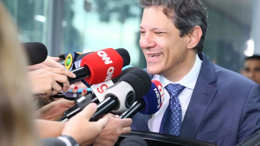 Ministro da Fazenda, Fernando Haddad, se diz confiante sobre aprovação do arcabouço fiscal