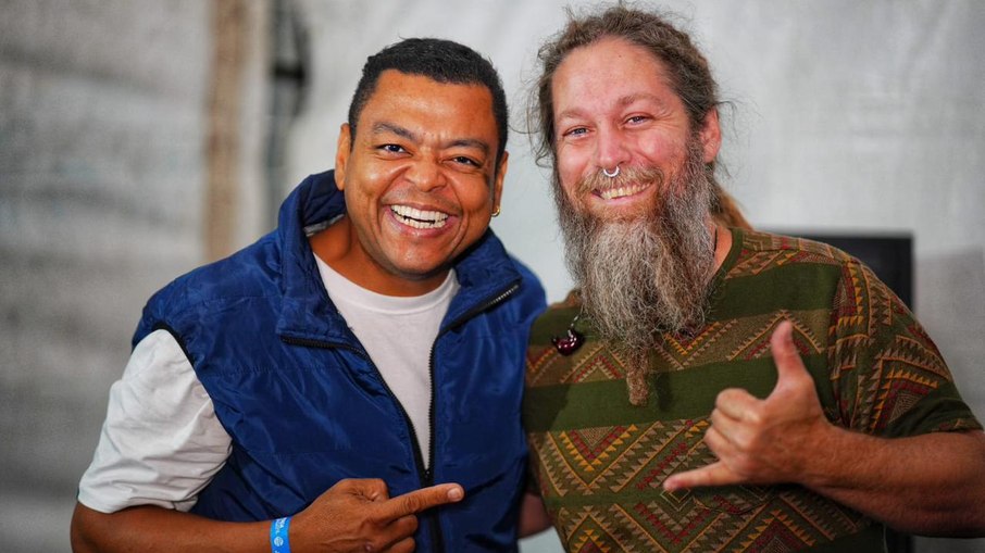 Dan Miranda e Mike Love na Virada Cultural