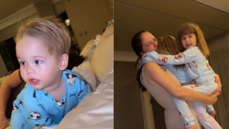 José Leonardo, filho de Virginia, tem crise de ciúmes da babá