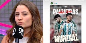 Jornalista da getv defende Palmeiras e pede para não ser demitida