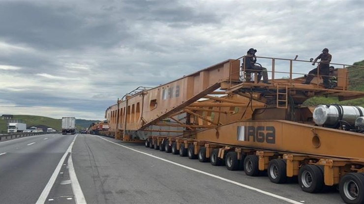 Como será tráfego de transportador na Via Dutra nos próximos dias