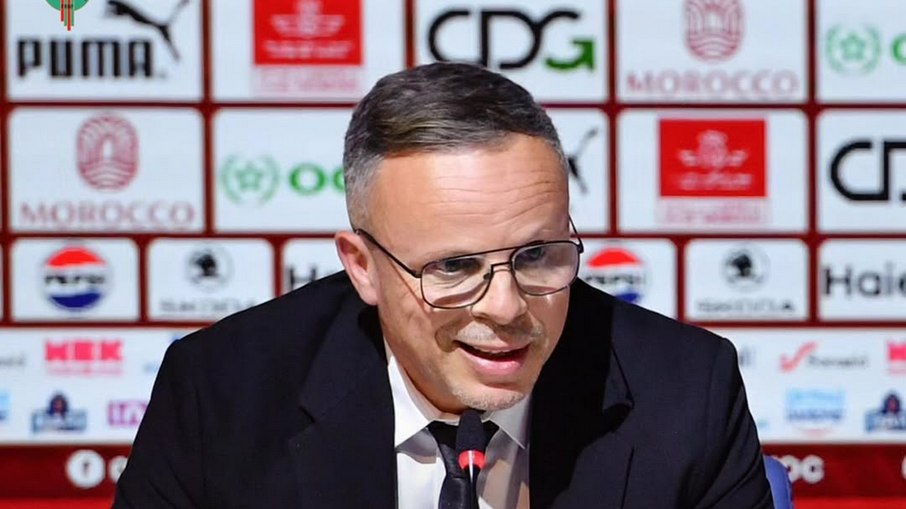 O técnico Mohamed Ouahbi assumiu a seleção marroquina há pouco tempo