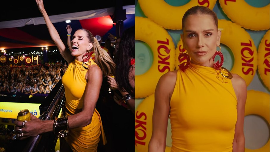 Deborah Secco no Fortal 2026, em Fortaleza