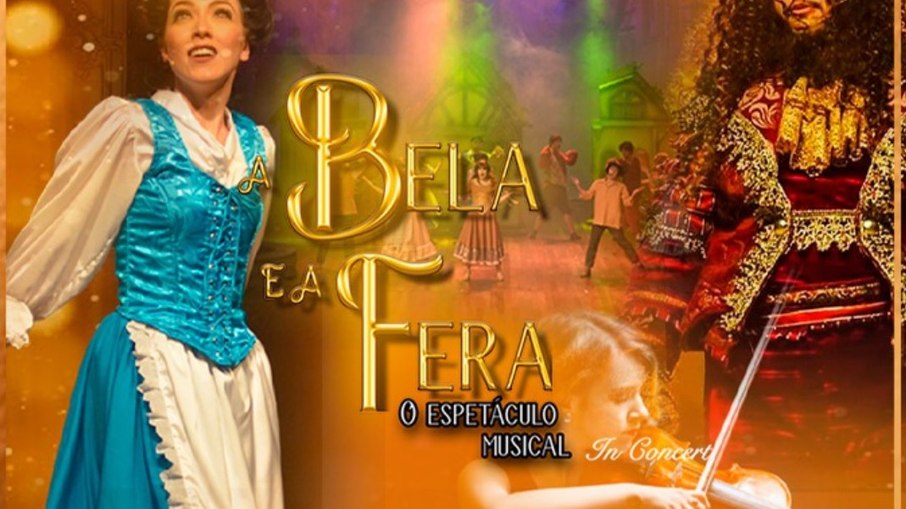 O musical “A Bela e a Fera” será apresentado no Teatro Municipal