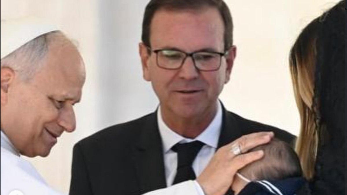 Eduardo Paes (PSD) durante encontro com o Papa Leão XIV, no Vaticano Eduardo Paes (PSD) durante encontro com o Papa Leão XIV, no Vaticano