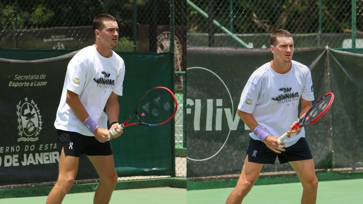 João Fonseca apareceu treinando com visual novo antes de enfrentar Alcaraz João Fonseca apareceu treinando com visual novo antes de enfrentar Alcaraz