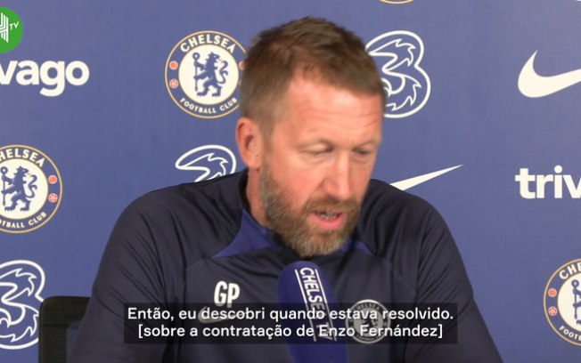 Técnico do Chelsea exalta chegada de Enzo: “Fantástico, impressionante”
