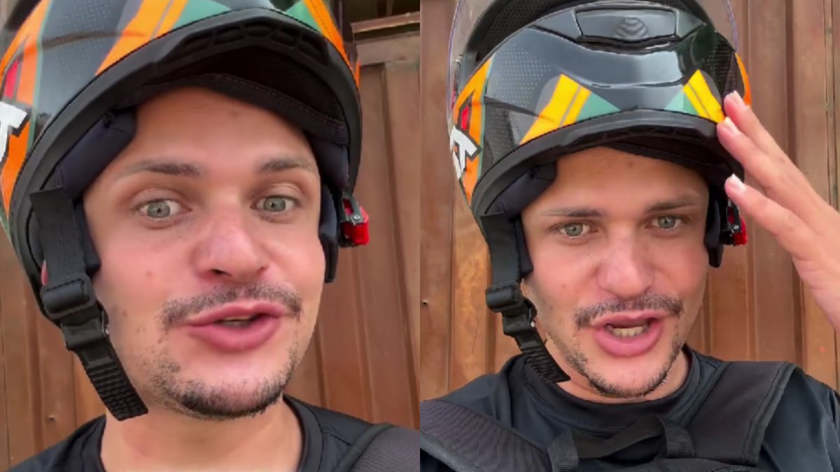 Motoboy revela conversa inusitada com passageira surda que lhe deu bronca: 'Sou do vale'