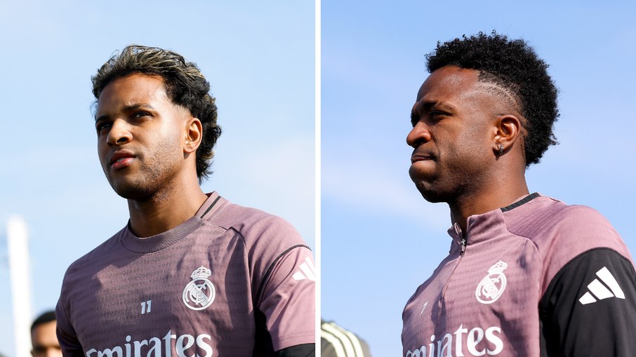 Rodrygo deve voltar ao time titular para formar dupla de ataque ao lado de Vini Jr