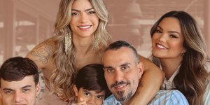 Filhos de Kelly Key reproduzem videoclipe de "Sou a Barbie Girl"