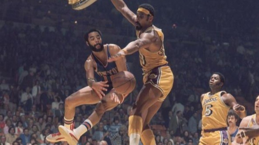 Último título dos Knicks havia acontecido em 1973, sobre os Lakers de Wilt e Jerry West Último título dos Knicks havia acontecido em 1973, sobre os Lakers de Wilt e Jerry West