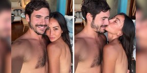 Sabrina Sato brinca com volume em foto de Nicolas Prattes: 'Amo uma omelete'