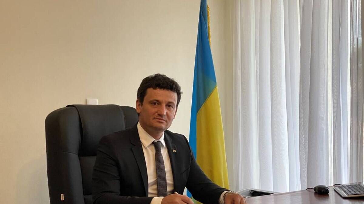 Anatoliy Tkach, encarregado de negócios da embaixada da Ucrânia no Brasil