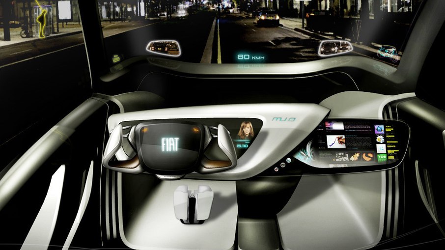 Interior do Fiat Mio