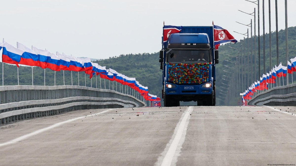 Rússia e Coreia do Norte inauguram 1° ponte rodoviária entre os dois países