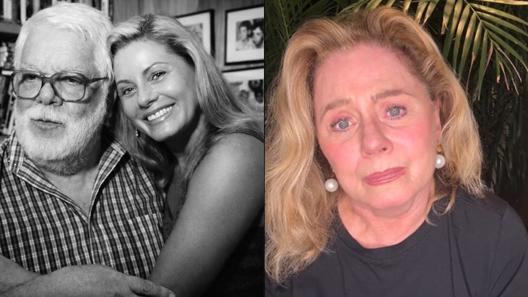 Em lágrimas, Vera Fischer faz homenagem a autor de novelas