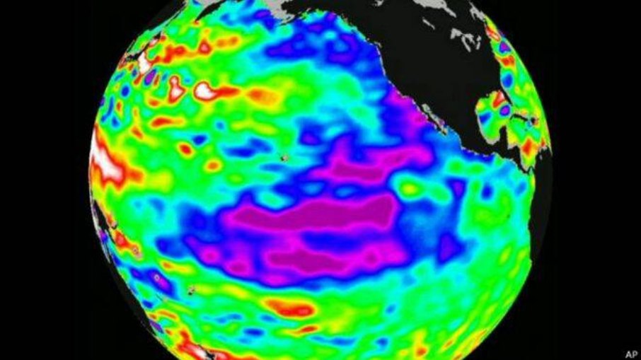 A expectativa é que o Oceano Pacífico mantenha a temperatura com mais de 1ºC acima do normal