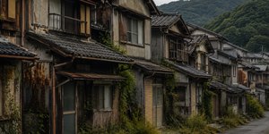 O país onde ninguém quer morar em casas antigas