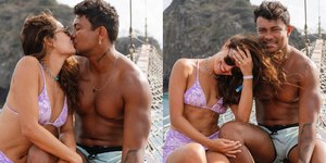 Sophie Charlotte e Xamã aproveitam momento em Fernando de Noronha para curtir romance
