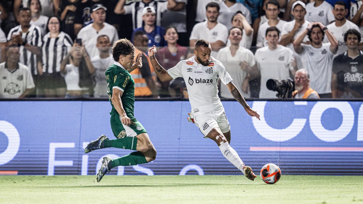 Palmeiras e Santos se enfrentam nesta quarta-feira Palmeiras e Santos se enfrentam nesta quarta-feira