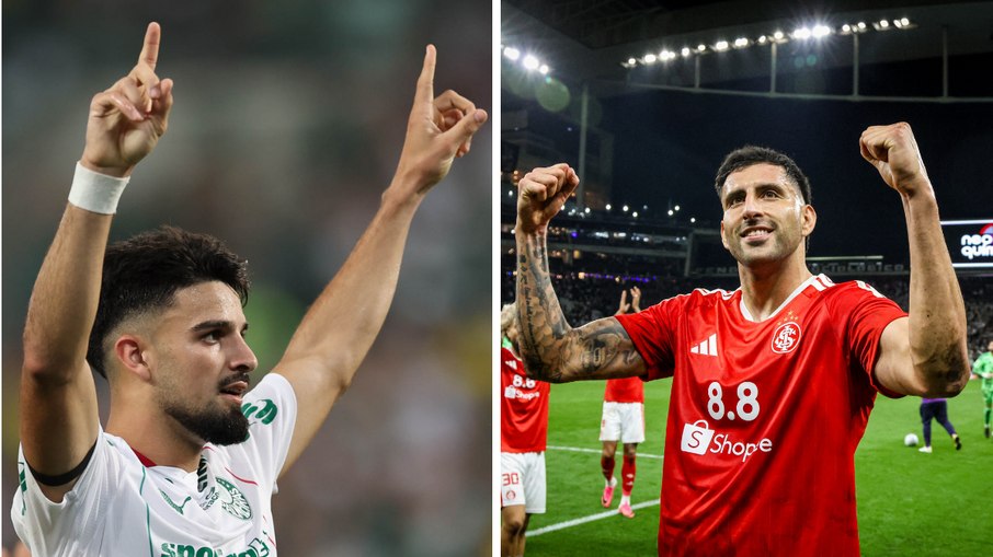 Palmeiras e Inter se classificaram na Copa do Brasil, mas vivem momentos diferentes no Brasileirão Palmeiras e Inter se classificaram na Copa do Brasil, mas vivem momentos diferentes no Brasileirão