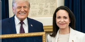 Maria Corina Machado promete liderar Venezuela “na hora certa”