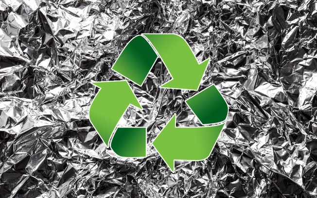 Quase 60% do alumínio consumido no Brasil vem da reciclagem