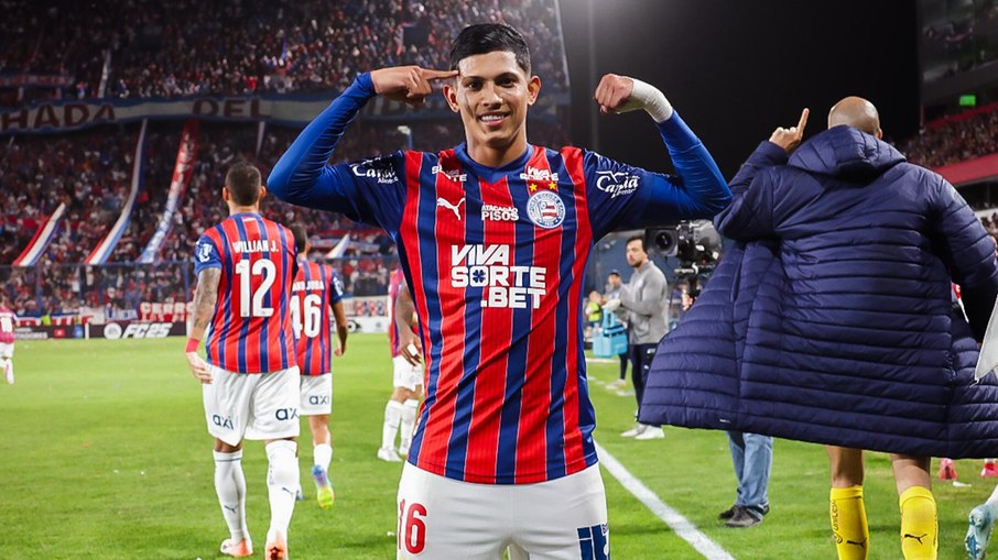 Com gol de Pulga, Bahia vence Nacional no Uruguai pela Libertadores Com gol de Pulga, Bahia vence Nacional no Uruguai pela Libertadores