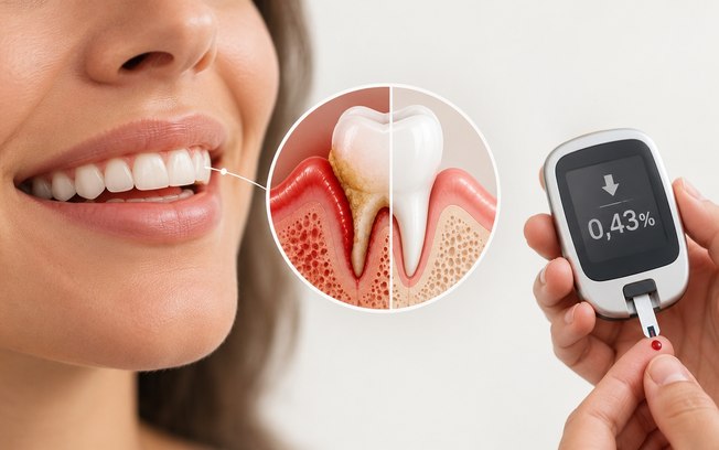 Tratar a gengiva ajuda no controle do diabetes