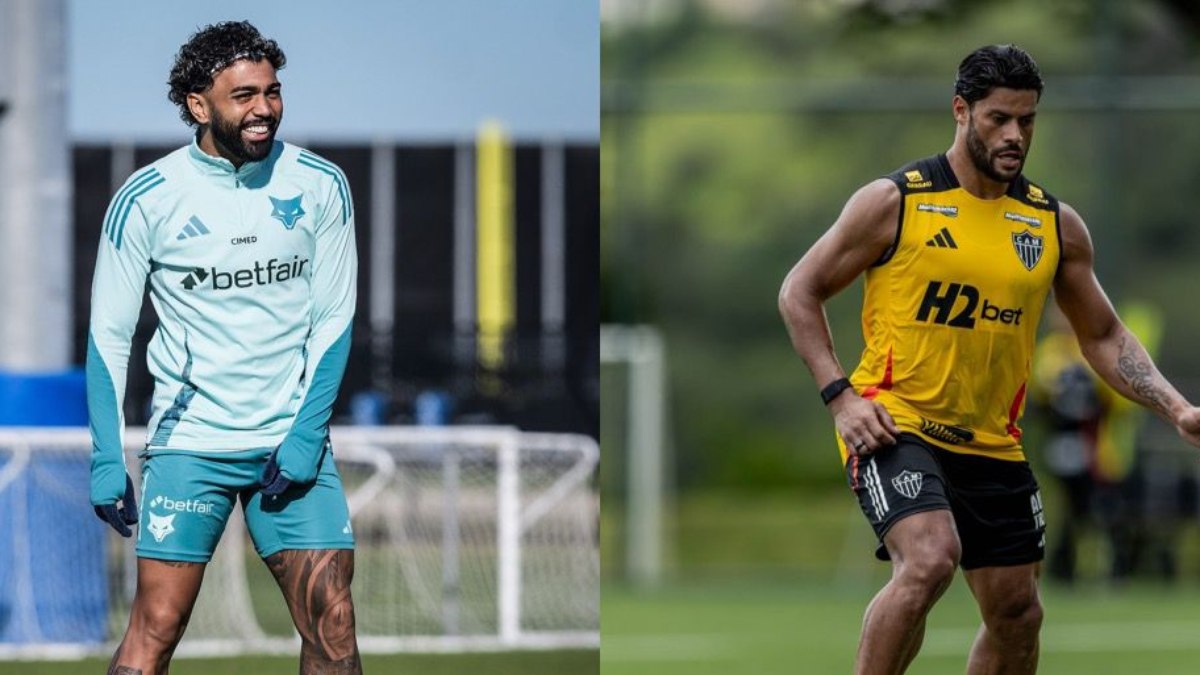 Gabigol e Hulk são os destaques de Cruzeiro e Atlético-MG Gabigol e Hulk são os destaques de Cruzeiro e Atlético-MG