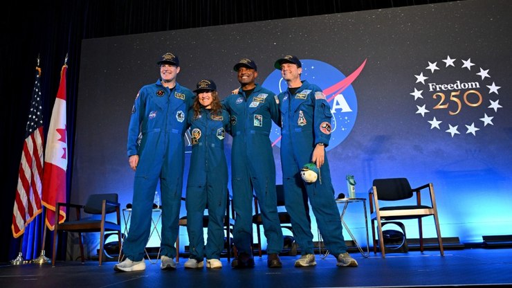 Relógio da USP monitorou sono de astronautas da missão Artemis II