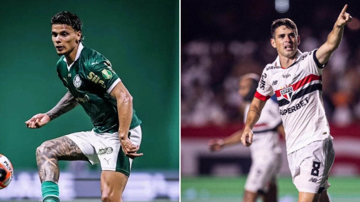 Palmeiras e São Paulo se encaram neste domingo Palmeiras e São Paulo se encaram neste domingo