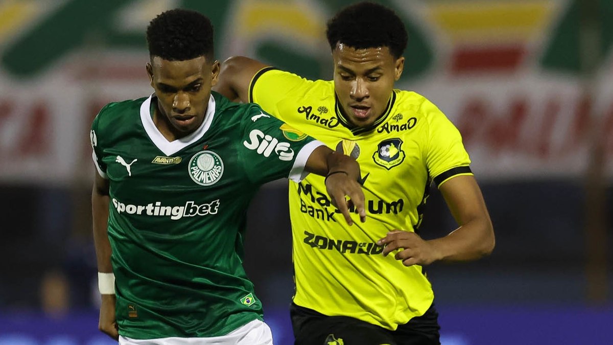 Estêvão brilha, Palmeiras vence São Bernardo e avança às semifinais do Paulistão Estêvão brilha, Palmeiras vence São Bernardo e avança às semifinais do Paulistão