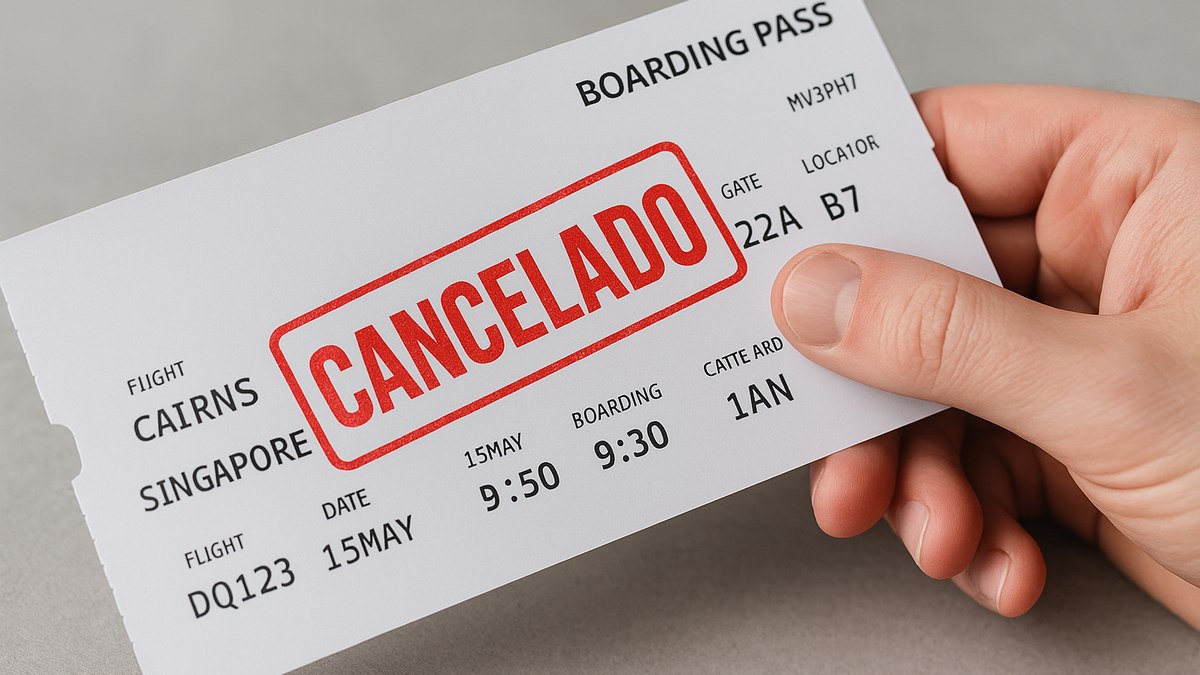 Influenciadora tem bilhete cancelado por seguidor Influenciadora tem bilhete cancelado por seguidor