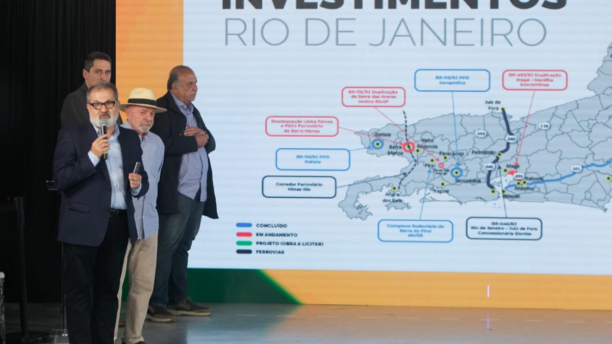 Obras de ampliação da Rodovia Presidente Dutra (BR-116), em Nova Iguaçu (RJ) Obras de ampliação da Rodovia Presidente Dutra (BR-116), em Nova Iguaçu (RJ)