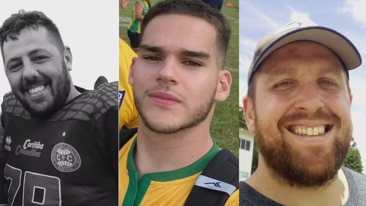 As vítimas fatais foram identificadas como: Lucas Barros, de 19 anos; Lucas Padilha, de 42 anos; Daniel Santos, de 44 anos