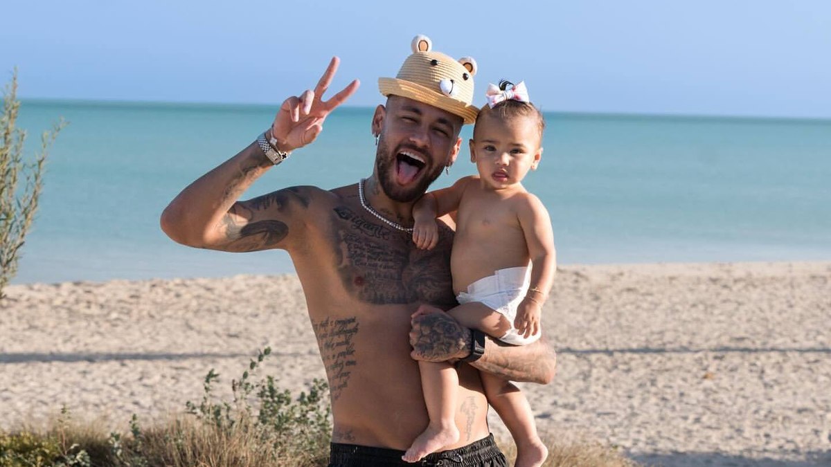 Mavie, filha de Neymar, terá festa no Brasil após comemoração em resort de luxo na Arábia